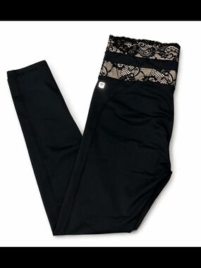 Fabletics Black Lace Leggings